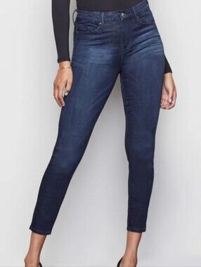 Good American Size 6/28 Good Waist Crop Jeans